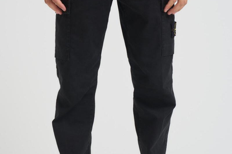 Pantalone uomo cargo nero 3100033 S00L1V0129 STONE ISLAND 