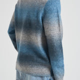 Maglia uomo effetto sfumato blu M23400046 STELLARST SAMSØE SAMSØE 