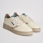 Sneakers uomo Medalist Low panna e verde AULM NE18 AUTRY 