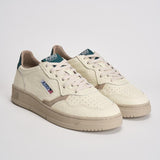 Sneakers uomo Medalist Low panna e verde AULM NE18 AUTRY 