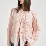 Camicia donna Lunamaris bohemienne cipria 14599 peonia2079 FORTE FORTE 