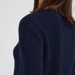 Maglia donna girocollo Mable blu notte 2022117 NAVY LISA YANG 