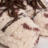 Stivale donna MB ICON LOW CURLY con stampa cow 1409690 MM04YELLOWPINK MOON BOOT 