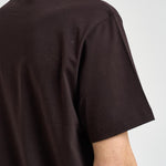 T-shirt uomo girocollo marrone TH7318 3LA LACOSTE 