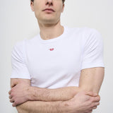 T-shirt uomo girocollo bianca A14950 0EJAI100 DIESEL 