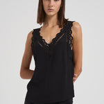 Top donna Fradela nero HT0663FA C3J11I01BK ISABEL MARANT 