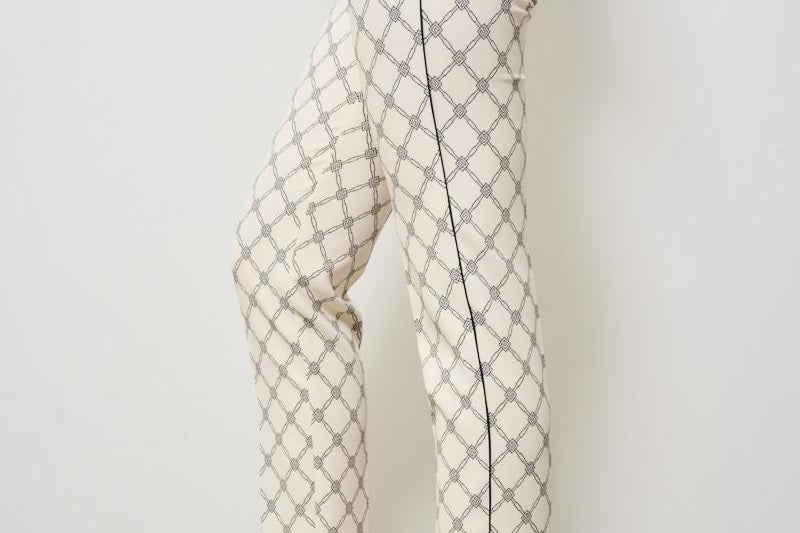Pantalone donna skinny panna PAS71 E84 ELISABETTA FRANCHI 