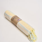 Telo mare Foutas Light giallo e azzurro FOUTASLIGHTN 02600L MC2 SAINT BARTH 