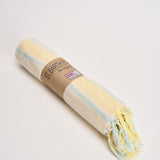 Telo mare Foutas Light giallo e azzurro FOUTASLIGHTN 02600L MC2 SAINT BARTH 