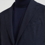 Giacca uomo monopetto blu scuro GL7297MF 293879B SANTANIELLO 