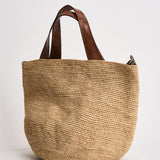 Borsa donna Mirozy in rafia beige MIROZY TEA IBELIV 