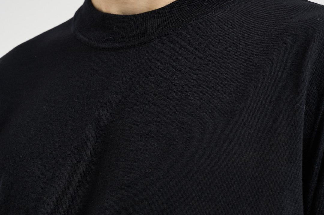 Maglia uomo girocollo nera 5100074 S00FCV0029 STONE ISLAND 