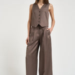 Gilet donna tortora A03031 01926151 PESERICO 