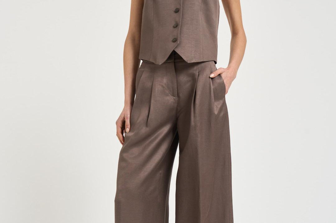 Gilet donna tortora A03031 01926151 PESERICO 