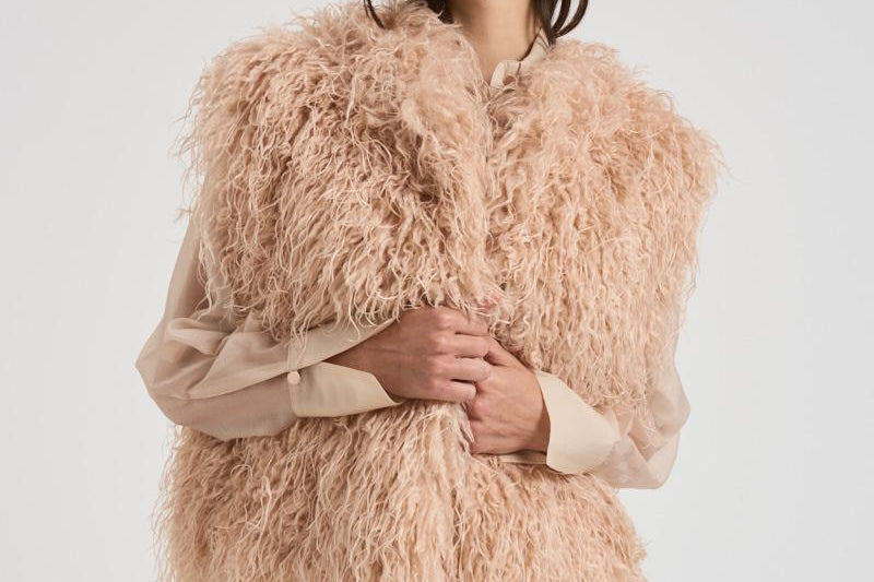 Gilet in eco mongolia donna 14001 1513PHARD FORTE FORTE 