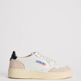 Sneakers donna medalist low in suede e nera AULW LS21 AUTRY 