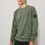 Felpa uomo girocollo verde 6100020 S0060V0159 STONE ISLAND 