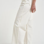 Jeans donna Manon dritti in denim bianco 10896 OFW25ECRU ANINE BING 