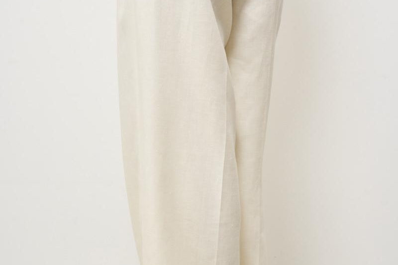 Pantalone donna a palazzo panna 8112 542501 L.B.M. 