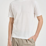 T-shirt uomo girocollo bianca 302821 01 KANGRA 