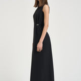 Abito donna midi nero AB000069D 128859300 HERNO 