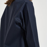 Camicia donna manica a tre quarti blu L6SK15 N08 LIVIANA CONTI 