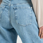 Jeans donna Stovepipe Straight in denim chiaro 7U4N0U03 U7IRI 7 for all Mankind 