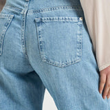 Jeans donna Stovepipe Straight in denim chiaro 7U4N0U03 U7IRI 7 for all Mankind 