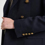 Blazer donna doppiopetto blu notte GWP00829 P00061950486 GOLDEN GOOSE 