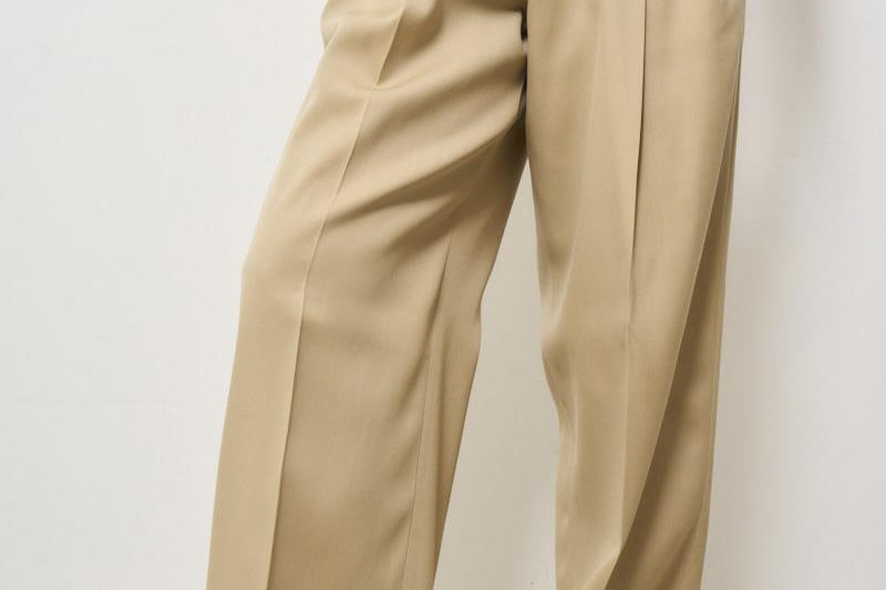 Pantalone donna wide-leg beige GWP01203 P00117015272 GOLDEN GOOSE 
