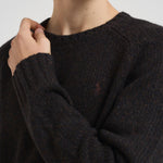 Maglia uomo girocollo marrone 710982142 003 RALPH LAUREN 