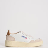 Sneakers donna Medalist panna, beige e cammello AULW LS02 AUTRY 