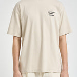 T-shirt uomo girocollo beige TS203 CO002MT DROLE DE MONSIEUR 