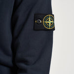 Felpa uomo con zip blu 6100061 S0051V0020 STONE ISLAND 