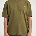 T-shirt uomo girocollo verde oliva TS192A 644 C.P. COMPANY 