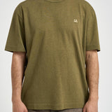 T-shirt uomo girocollo verde oliva TS192A 644 C.P. COMPANY 