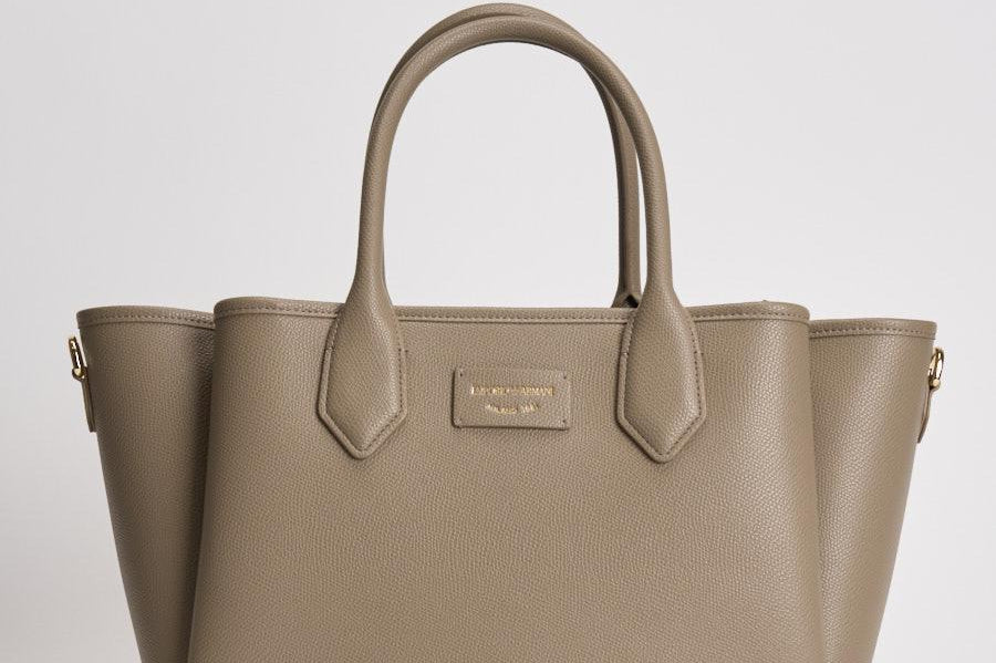 Borsa donna shopper tortora EW002329 AF17799M1345 EMPORIO ARMANI 