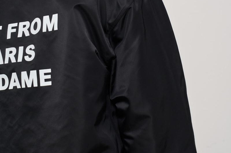 Giacca uomo in nylon nera JT183 PA014BL DROLE DE MONSIEUR 