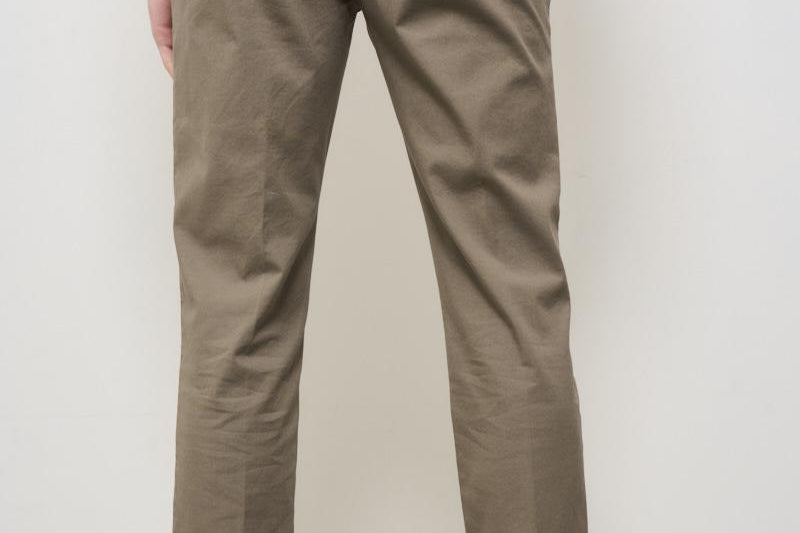Pantalone uomo con pinces tortora XRETRO OL0629480 BERWICH 