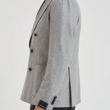 Giacca uomo doppiopetto in lana grigia 1SMC20K 070039P3041 TAGLIATORE 