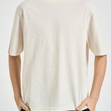 T-shirt uomo girocollo avorio GUP01873 P00157611560 GOLDEN GOOSE 