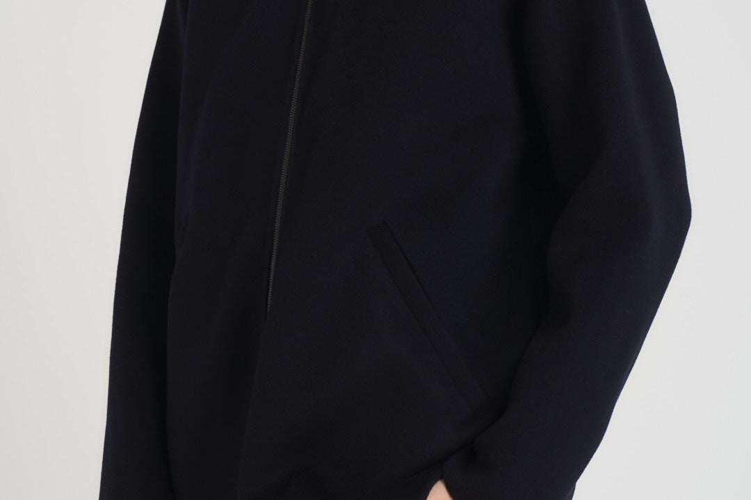 Cappotto uomo con cappuccio blu notte CG76 P51712098 ASPESI 