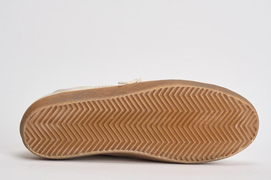 Sneakers donna Super-Star in suede panna GWF00101 F00720215751 GOLDEN GOOSE 