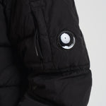 Piumino uomo trapuntato nero 19CMOW012A 005904G999 C.P. COMPANY 