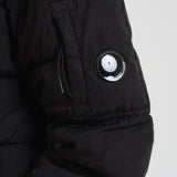 Piumino uomo trapuntato nero 19CMOW012A 005904G999 C.P. COMPANY 