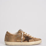 Sneakers donna Super Star marrone GWF00101 F00754755676 GOLDEN GOOSE 