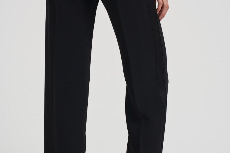 Pantaloni sartoriali donna 14060 8007NERO FORTE FORTE 