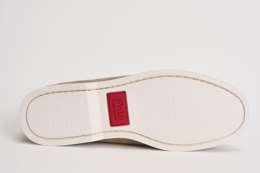 Mocassino uomo in suede beige 803932196 001 RALPH LAUREN 