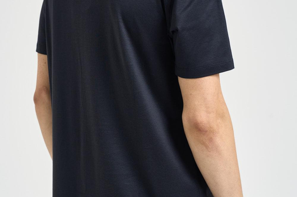 T-shirt uomo girocollo blu EM005491 AF24839UB118 EMPORIO ARMANI 