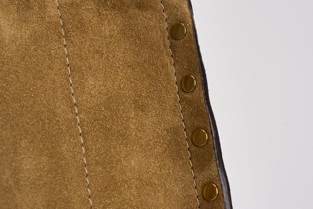 Borsa donna Oskan Hobo Soft in suede cammello PP0200FA B2C03M50TA ISABEL MARANT 